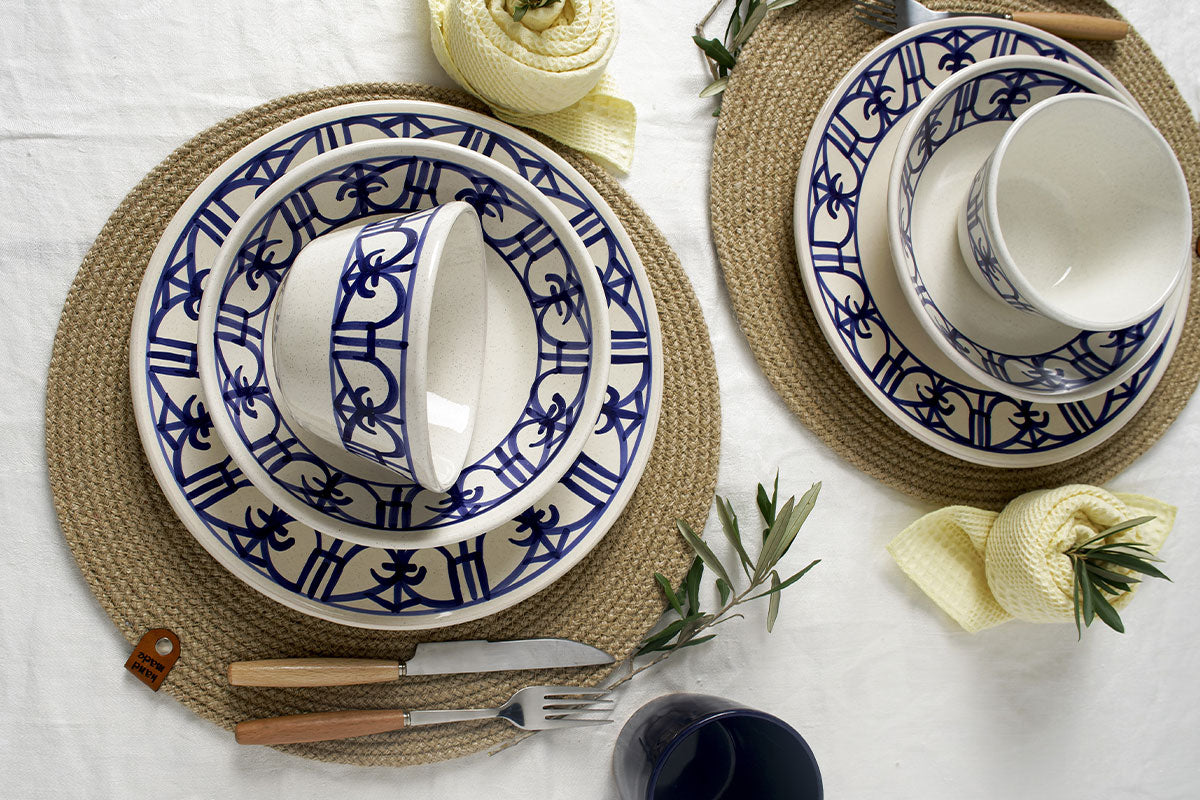 Vase en céramique artisanale Tunis Bazaar