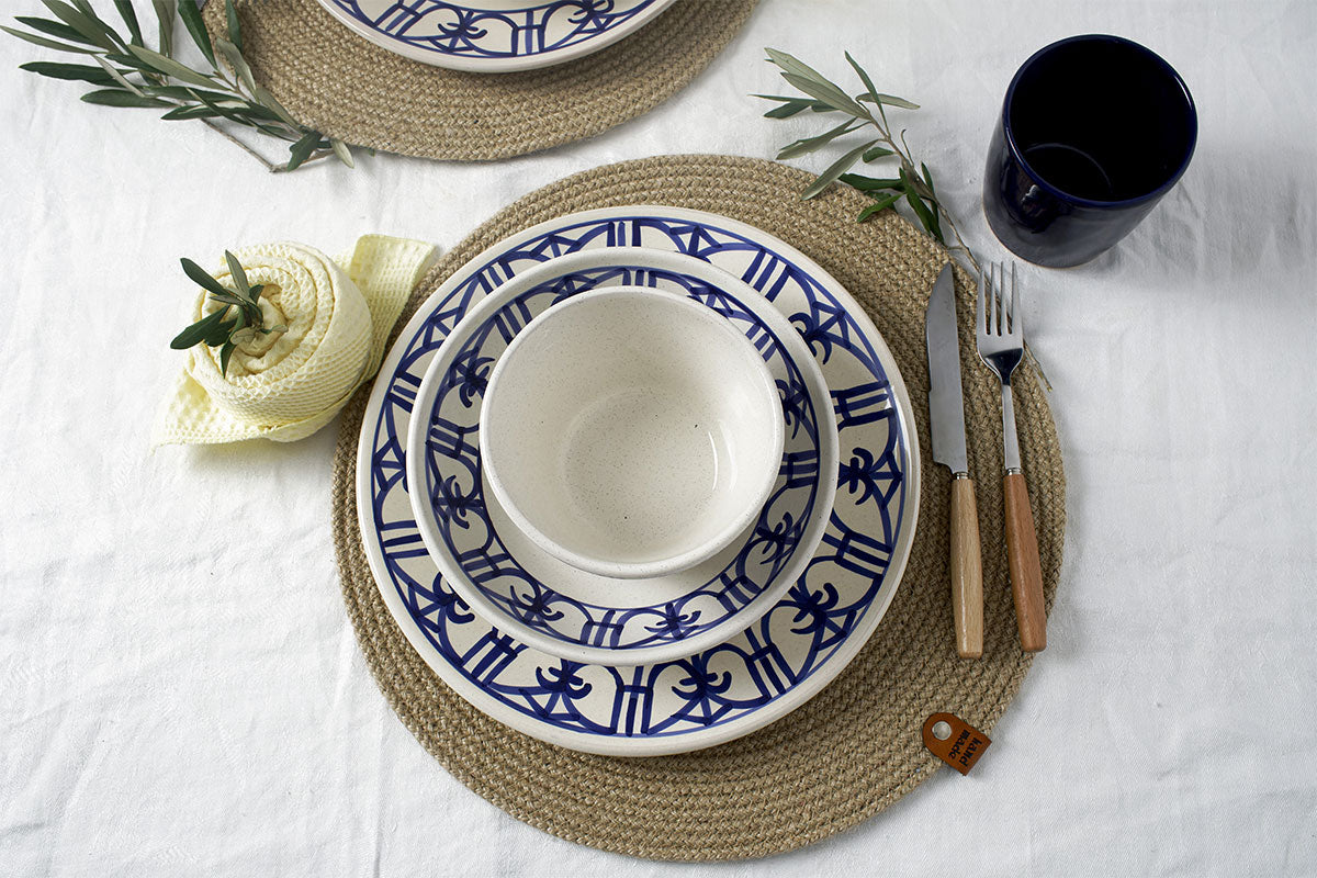 Vase en céramique artisanale Tunis Bazaar