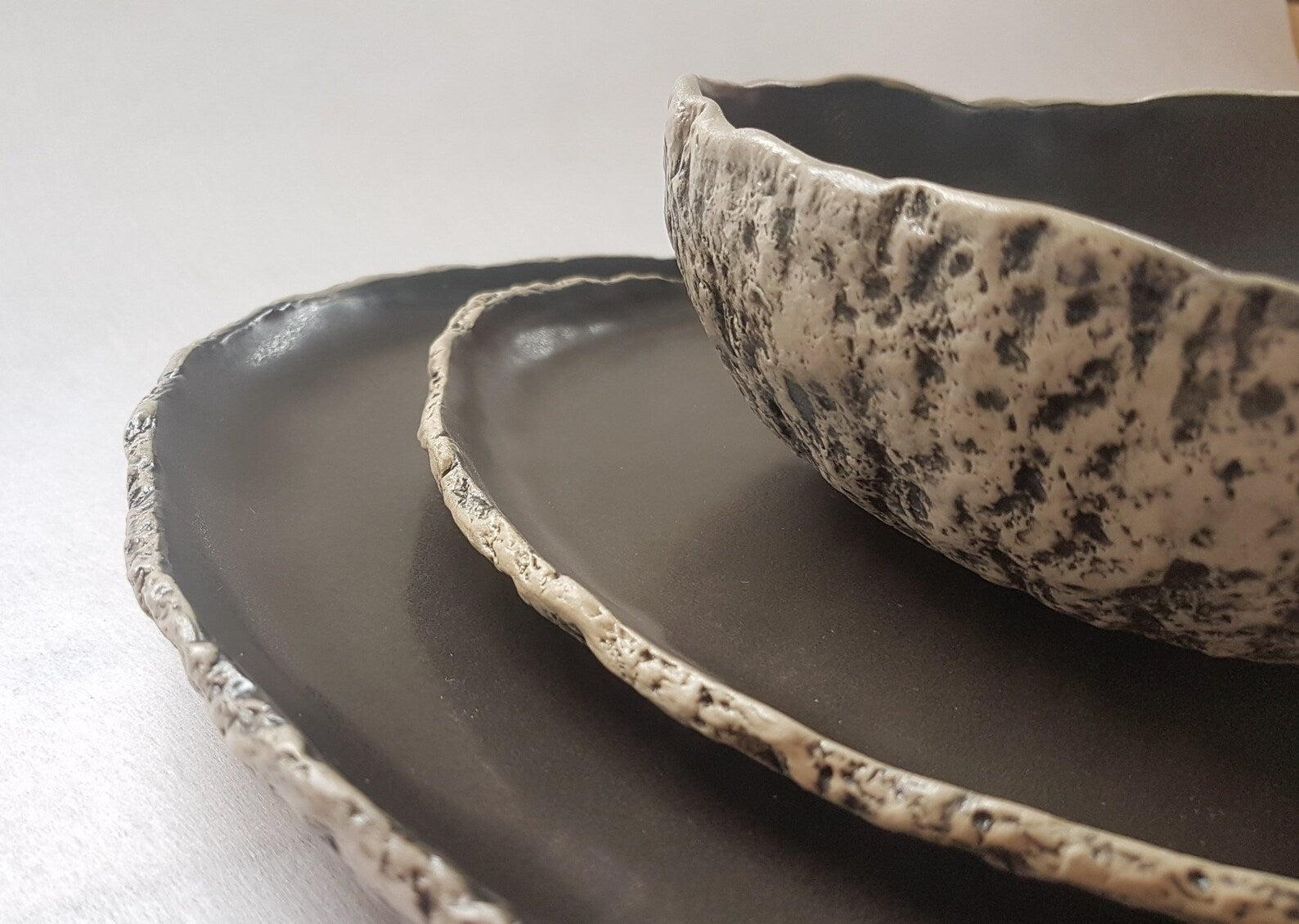 🍽️Service de table en céramique pour 4 personnes