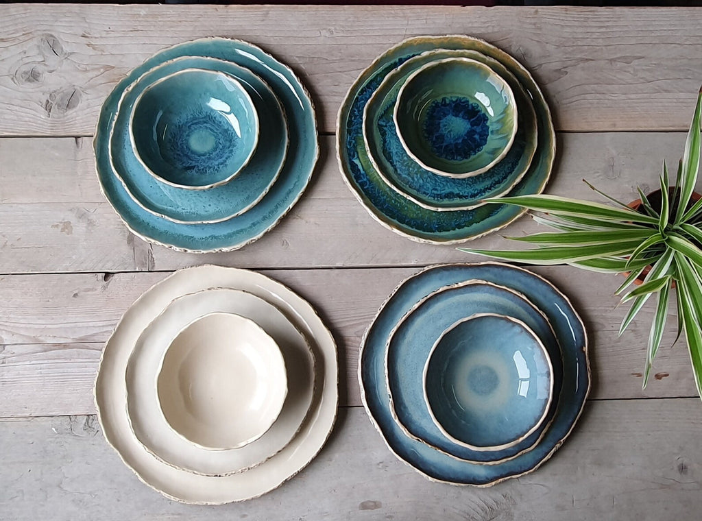 🍽️Service de table en céramique pour 4 personnes
